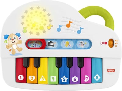 Oplichtende Speelgoedpiano met Geluiden voor Baby's