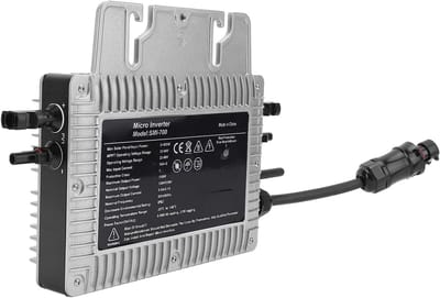 Zonne-energie Omvormer - MPPT WiFi - Energie Oogsten - Realtime Monitoring - 700W - Zilver
