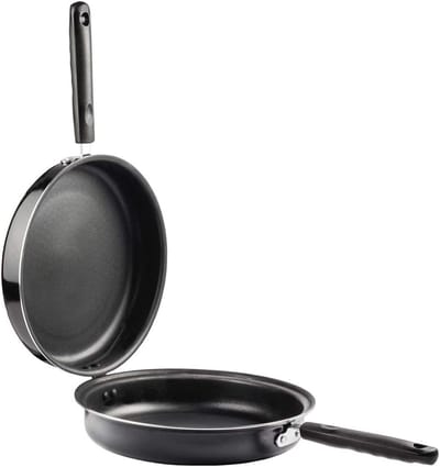 Inductie Tortilla Pan 24cm - Aluminium Koekenpan met Non-Stick Coating