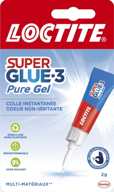 Loctite Superglue-3 – Pure Gel – Instantlijm – Tube 2 g