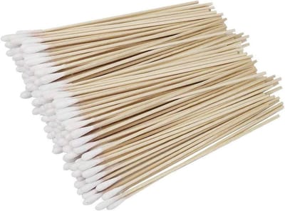 Houten Staafjes voor Oordoppen - 400 Stuks - Schoonmaak, Make-up Verwijdering en Wondverzorging Wattenstaafjes