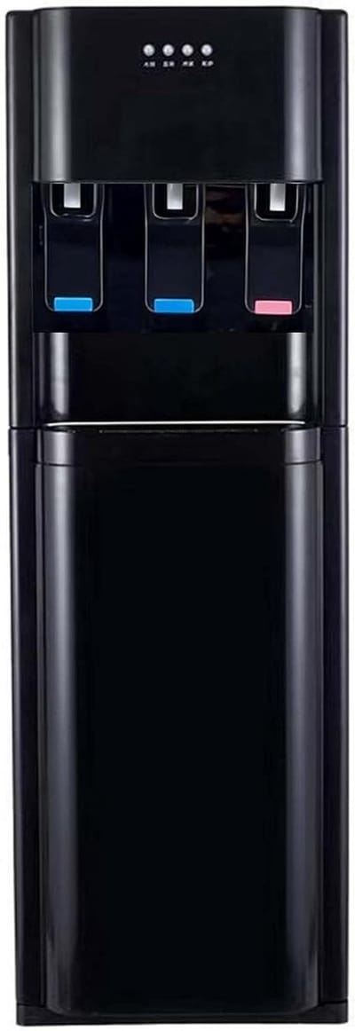 Waterdispenser Onderlader - Drankkoeler Fontein - Direct Drank Tappen - Snelle Verwarming Koeling - 32x35x95 cm - Zwart