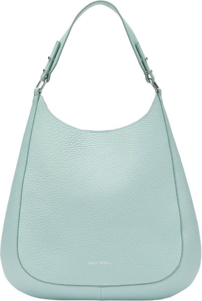 Marc O'Polo Schoudertas Binna Hobo Bag Frozen Blue Mintgroen