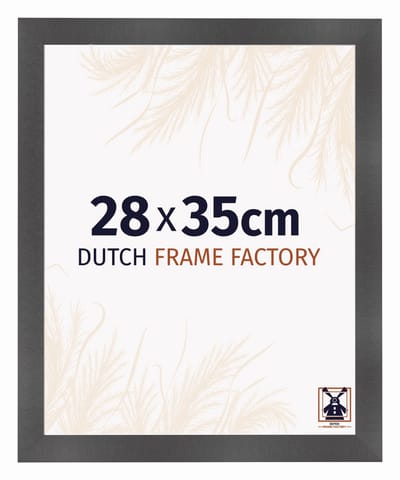 Fotolijst 28x35 cm - MDF - Zwart Mat - Praag