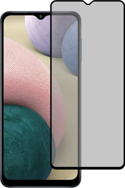 Screenprotector - Geschikt voor Samsung Galaxy A12 - Privacy Filter - Beschermglas - Gehard Glas - Tempered Glass - Screen Protector