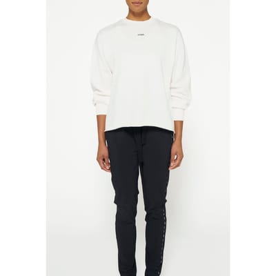 10DAYS The Sweater Logo Ecru Größe: XXS | Longsleeves Outlet | Damen | Braun