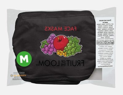 Mond-neusmaskers - Gezichtsmasker set - Hygiënisch ademen - Wasbaar tot 60°C - 5 stuks - Zwart