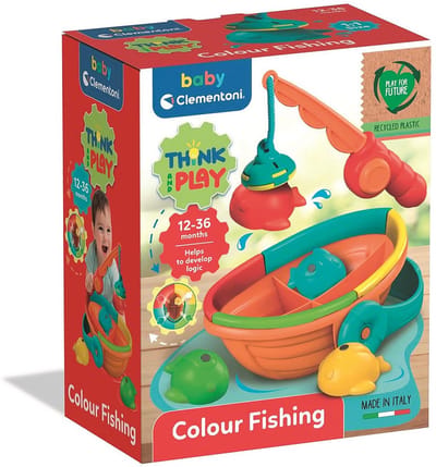 Clementoni Sort & Match Fishing Set Rainbow