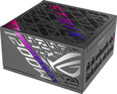 ASUS ROG STRIX Platinum (ROG Equalizer) / Zwart - Voeding - 1200 Watt - ATX 3.1 - 80 Plus 80 PLUS Platinum