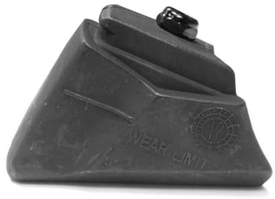 Unisex remrubber voor inlineskates - Universeel en duurzaam