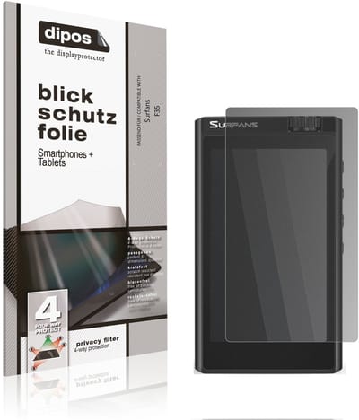 dipos – Matte Privacy Screenprotector geschikt voor Surfans F35 | Anti-Spy Beschermfolie