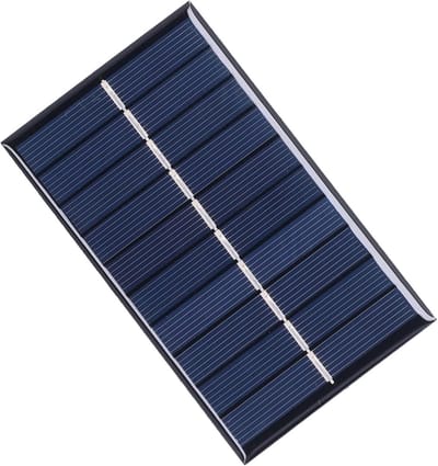 Zonnepaneel - Zonne-oplaadbord - Energie Opladen - Hoge Conversie - 117 x 68 mm - Zwart