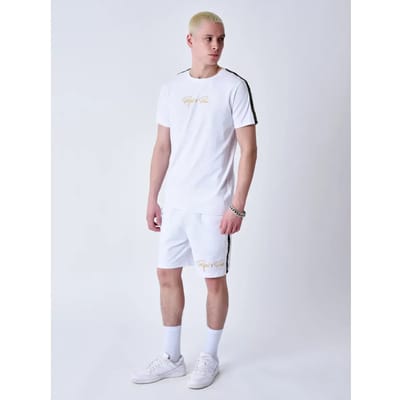 Klassiek geborduurd logo T-shirt Project X Paris