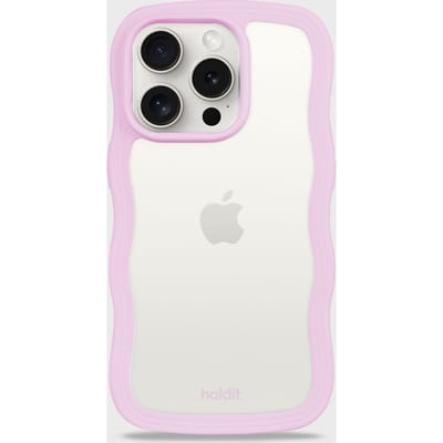 Phone Case Wavy Lilac/Transparent iPhone 14 Pro