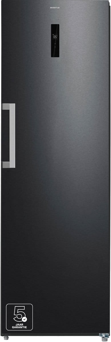 Inventum KK1850B energiezuinige koelkast 185 cm hoog - 362 liter - Kastmodel - Zonder vriesvak - Superkoelen - Energielabel C - Vrijstaand - Zwart