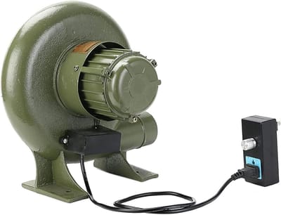 Elektrische Ventilator - Luchtpomp - Barbecue Aanmaken - Energiezuinig Ontwerp - 3 kg - Groen