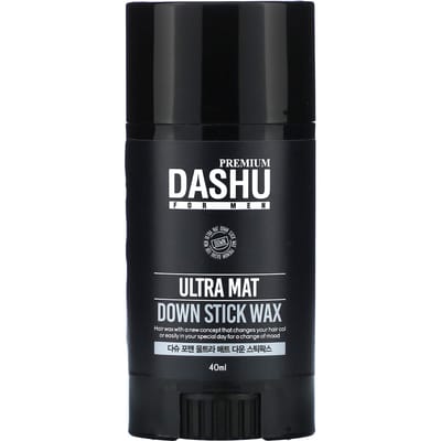 Dashu, for men, premium ultra matte down stick wax, 40 ml