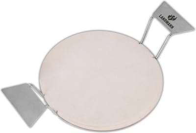LANDMANN Pizzastein 15915 Set 3-delig. bruin