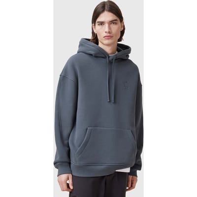 AllSaints Haven Oth Hood Pitched Blue Taglia: M | Felpe con cappuccio Outlet | Uomo | Blu