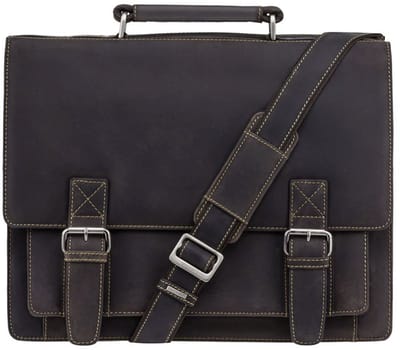 Visconti Hercules XL Messenger Bag - Leraren tas - leder - bruin - kwaliteit