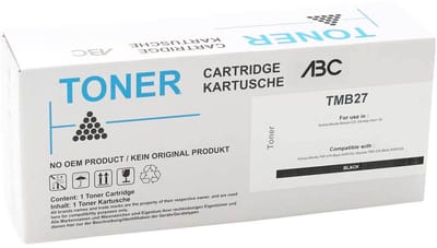 ABC huismerk toner geschikt voor Konica Minolta TNP-27K zwart voor Konica Minolta Bizhub C25