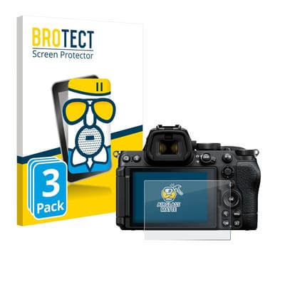 BROTECT - Screenprotector voor Nikon Z5 II - Folie Beschermfolie Beschermglas matte 3 Stuks