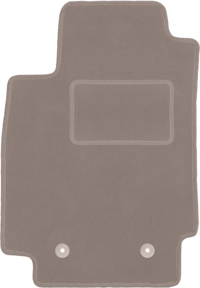Beige bestuurdersmat voor: Renault Captur SUV (2013-2019)