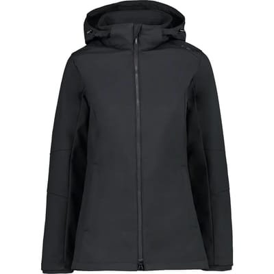 Cmp Long Fit 3a22226 Softshelljack Zwart 2XL Vrouw