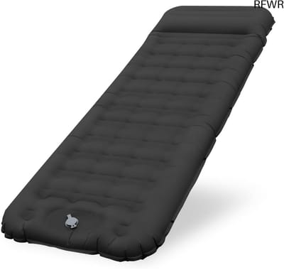 RFWR® Extra Dikke Zelfopblazende Camping Isomat - Lichtgewicht Opblaasbare Luchtmatras met Ingebouwde Voetpomp Voor Backpacken en Kamperen