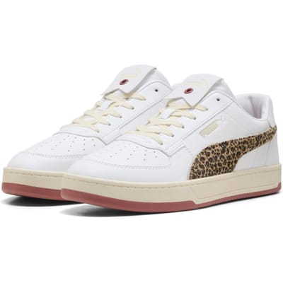 PUMA Puma Caven 2.0 Animal Flair Dames Sneakers - PUMA White-Toasted Almond-Exotic Red
