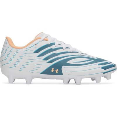 Under Armour Shadow Club 4 Fg Junioren Voetbalschoenen Wit EU 35 1/2 Kinderen