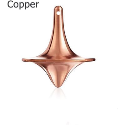 Mini Gyroscope Inception Métal Laiton Gyroscope Rotatif Gyroscope de Décompression Créatif Bureau Adulte Mini Rotateur Manuel