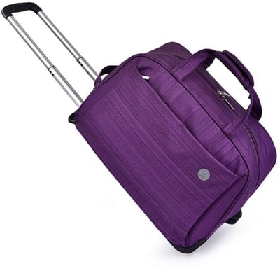 Dailygoods- Reistas met wielen - Trolley - 50x26x32 cm - Ruime capaciteit - Oxford stof - Telescopische handgreep - Trolleybag