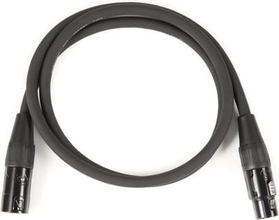 lightmaXX Ultra Series 5-Pin DMX Cable 1m (Black) - DMX-kabel