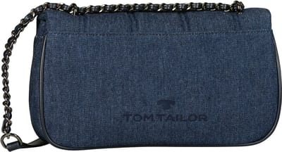 TOM TAILOR Schoudertas Julieta Flap Bag Denim Blue Blauw