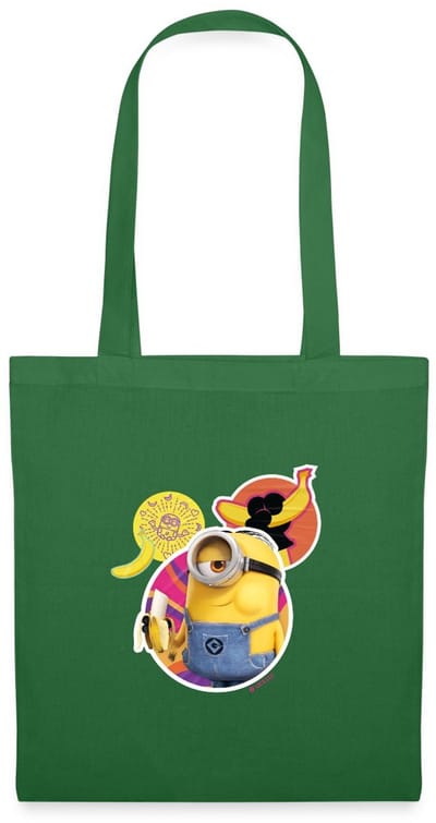 Minions Stuart Met Banaan Tas Van Stof Schoudertas