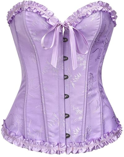 Dailygoods- Corset Dames - Pastelkleurige Corset Top - Bustier - Shapewear - Ademend Materiaal - Comfortabel en Sexy