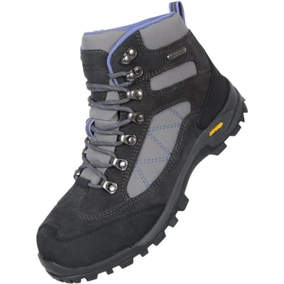 Mountain Warehouse Dames/Dames Storm Suède Waterdichte Wandelschoenen (Grijs)