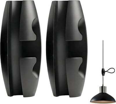 2 Stuks Kabelversteller Zwart voor Hanglampen en Verlichting