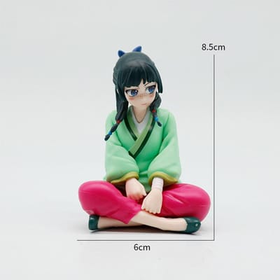 Gloednieuw Ongeopend 21cm Maomao Met Kap/Mantel Versie. The Apothecary Diaries Anime Figuur PVC Model Verzamelbeeldje beige