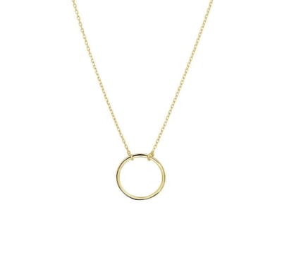 YO&NO - Ketting - Goud - Rondje -  0,8 mm - 40 - 42 - 44 cm - 585 goud