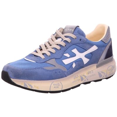 Premiata Mick Sneakers - Suède - Heren - Blauw - Maat 42