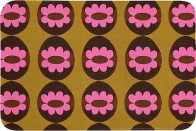 Badmat 90x60 cm - Antislip - Grafisch - Patroon - Kleurrijk - Badmatten voor badkamer - Badkamermat - Douchemat - Badkamer mat