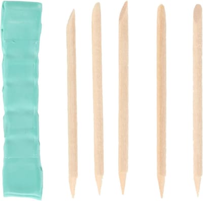 Horloge Schoonmaak Klei - Reinigingsputty - Onderdelen Reinigen - Verwijdert Vet - 6 Stuks - Blauw