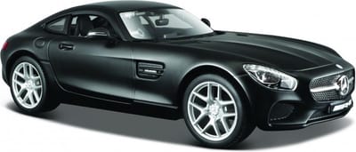 Maistro Modelauto Mercedes-Benz AMG GT - zwart - 18 cm - schaal 1:24 - Speelgoedauto