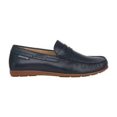 Mephisto Alyon - heren moccasin - Blauw - maat 46 (EU) 11 (UK)