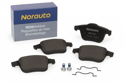 Norauto NRP1747 Remblokken Vooras – BMW 1-Serie / Mini One / Clubman – Set van 4 – TRW Montage – R90-gecertificeerd