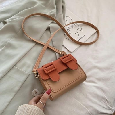 Cambridge Crossbody Tas, Crossbody Tas, Lieve en Frisse Vrouwelijke Postbode Studententas 16*13*7cm oranje