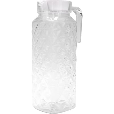 Huishoudelijk Acryl Diamantpatroon Sapkan Fles Drankkan Ketel KeukengereiTransparant transparant