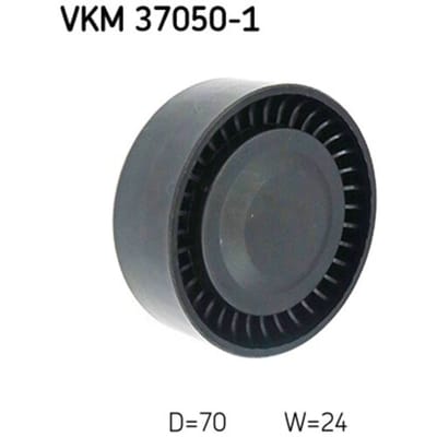 Rondsel/geleiderpoelie, V-ribbelriem SKF VKM 37050-1